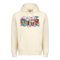 Sandshell nurse elements coffee cups Premium Hoodie - MaliasSmallBusiness