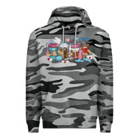 Slate Camo nurse elements coffee cups Premium Hoodie - MaliasSmallBusiness