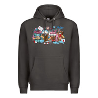 Smoke nurse elements coffee cups Premium Hoodie - MaliasSmallBusiness