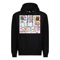 Black sewing Premium Hoodie - MaliasSmallBusiness