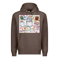 Coffee sewing Premium Hoodie - MaliasSmallBusiness