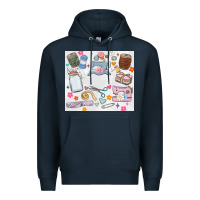 Navy sewing Premium Hoodie - MaliasSmallBusiness