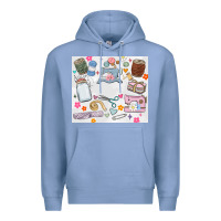 Colony Blue sewing Premium Hoodie - MaliasSmallBusiness