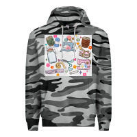 Slate Camo sewing Premium Hoodie - MaliasSmallBusiness