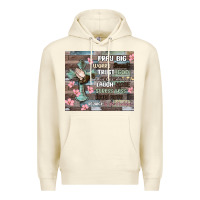 Sandshell pray big worry small trust god Premium Hoodie - MaliasSmallBusiness