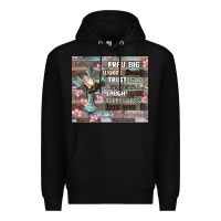 Black pray big worry small trust god Premium Hoodie - MaliasSmallBusiness