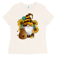 Bone western bee gnomes beehive honey sunflowers gemstone Ladies Tee - Artiststas