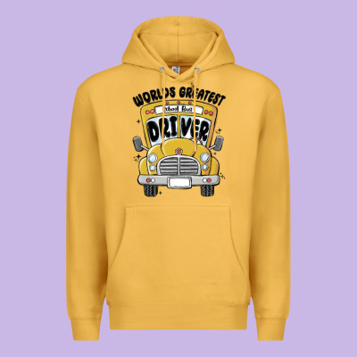 Premium Hoodie worlds greatest school bus driver