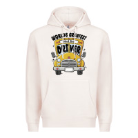Pale Pink worlds greatest school bus driver Premium Hoodie - MaliasSmallBusiness