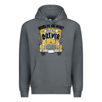 Rock worlds greatest school bus driver Premium Hoodie - MaliasSmallBusiness