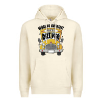 Sandshell worlds greatest school bus driver Premium Hoodie - MaliasSmallBusiness