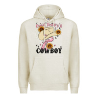 Oatmeal Heather cupid find me a cowboy Premium Hoodie - MaliasSmallBusiness