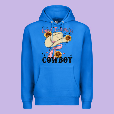 Premium Hoodie cupid find me a cowboy