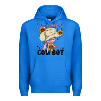 True Royal cupid find me a cowboy Premium Hoodie - MaliasSmallBusiness