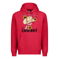 Cardinal cupid find me a cowboy Premium Hoodie - MaliasSmallBusiness