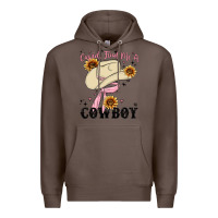 Coffee cupid find me a cowboy Premium Hoodie - MaliasSmallBusiness