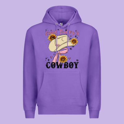 Premium Hoodie cupid find me a cowboy