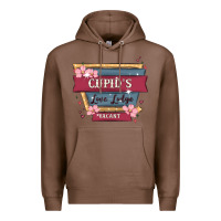 Chestnut cupid's love lodge Premium Hoodie - MaliasSmallBusiness
