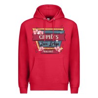 Cardinal cupid's love lodge Premium Hoodie - MaliasSmallBusiness