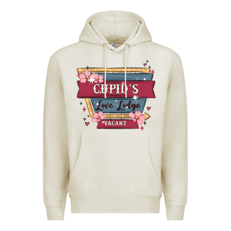 Cupid's Love Lodge Premium Hoodie by MaliasSmallBusiness | Teevron