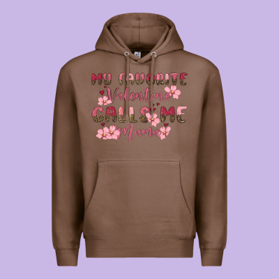 Premium Hoodie my favorite valentine calls me mama
