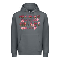 Rock my favorite valentine calls me mama Premium Hoodie - MaliasSmallBusiness