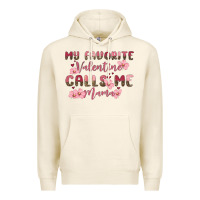 Tofu my favorite valentine calls me mama Premium Hoodie - MaliasSmallBusiness