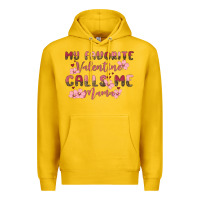 Lemon my favorite valentine calls me mama Premium Hoodie - MaliasSmallBusiness