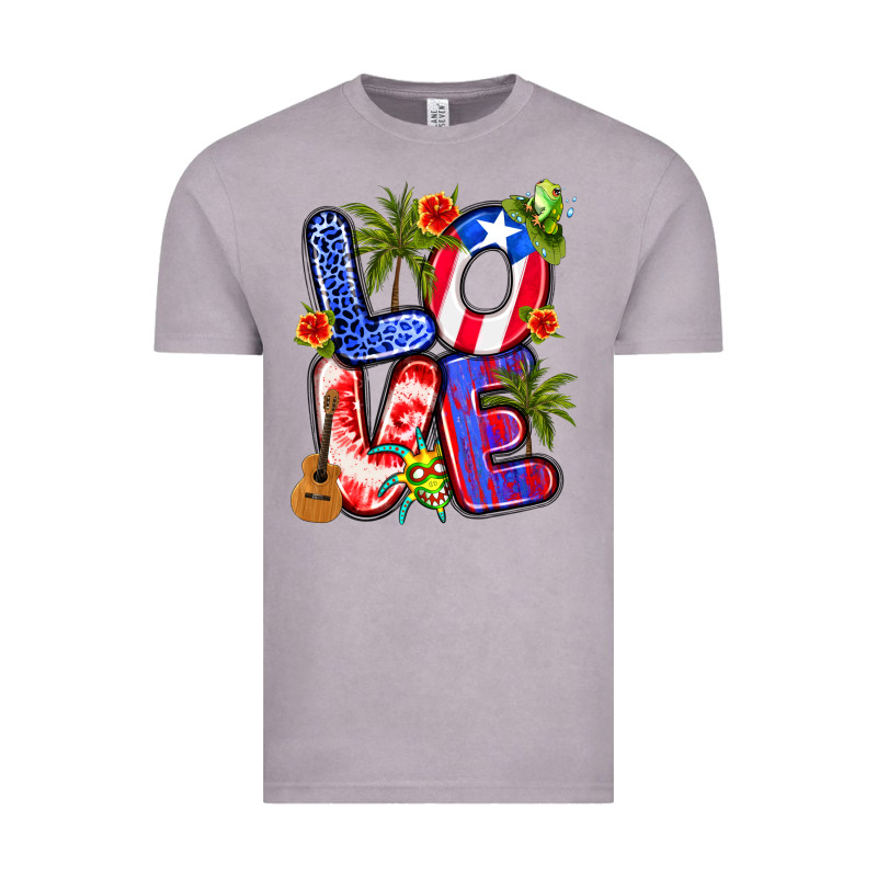 Puerto Rico Love Vintage Tee by Artiststas | Teevron