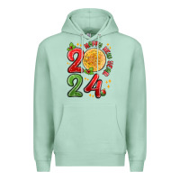 Seafoam happy new year 2024 Premium Hoodie - MaliasSmallBusiness