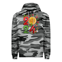 Slate Camo happy new year 2024 Premium Hoodie - MaliasSmallBusiness