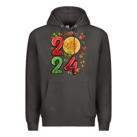 Smoke happy new year 2024 Premium Hoodie - MaliasSmallBusiness