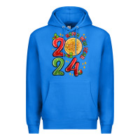 True Royal happy new year 2024 Premium Hoodie - MaliasSmallBusiness