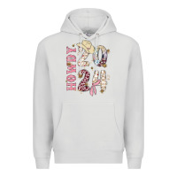 Dove Grey howdy 2024 Premium Hoodie - MaliasSmallBusiness