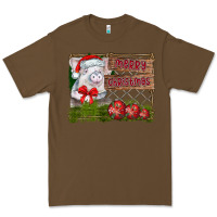 Cacao merry Christmas pig Premium Tee - CowhideDigitalArt