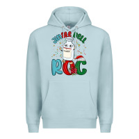 Blue Mist jingle bell roc Premium Hoodie - MaliasSmallBusiness