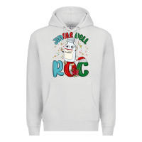 Dove Grey jingle bell roc Premium Hoodie - MaliasSmallBusiness