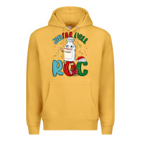 Mustard jingle bell roc Premium Hoodie - MaliasSmallBusiness