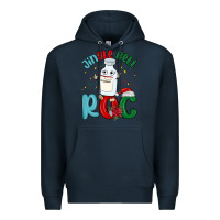 Navy jingle bell roc Premium Hoodie - MaliasSmallBusiness