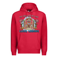 Cardinal hot girls support their local library Premium Hoodie - MaliasSmallBusiness