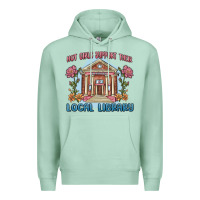 Seafoam hot girls support their local library Premium Hoodie - MaliasSmallBusiness