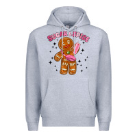 Heather Grey sugar and spice Premium Hoodie - MaliasSmallBusiness