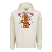 Oatmeal Heather sugar and spice Premium Hoodie - MaliasSmallBusiness