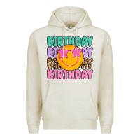 Oatmeal Heather birthday Premium Hoodie - MaliasSmallBusiness
