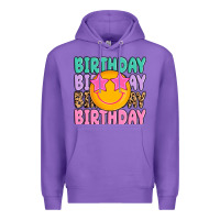 Purple birthday Premium Hoodie - MaliasSmallBusiness