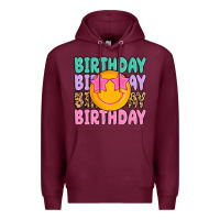 Burgundy birthday Premium Hoodie - MaliasSmallBusiness