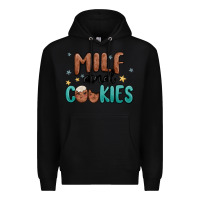 Black milf and cookies Premium Hoodie - MaliasSmallBusiness