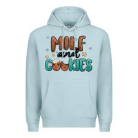 Blue Mist milf and cookies Premium Hoodie - MaliasSmallBusiness