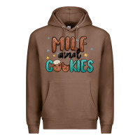 Chestnut milf and cookies Premium Hoodie - MaliasSmallBusiness