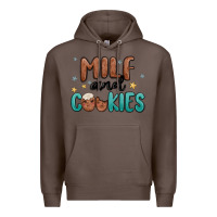 Coffee milf and cookies Premium Hoodie - MaliasSmallBusiness